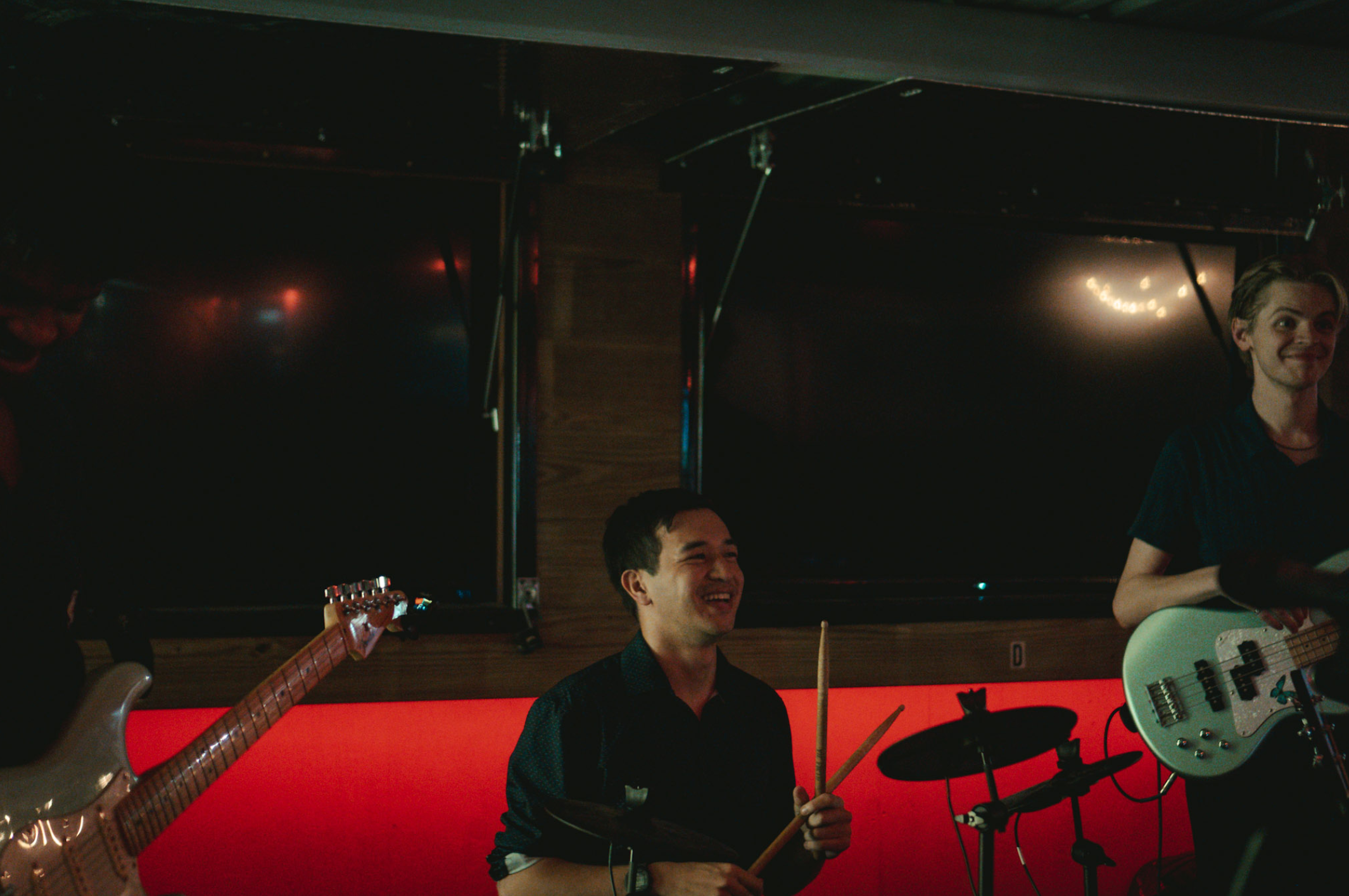 Final shot - drummer on stage