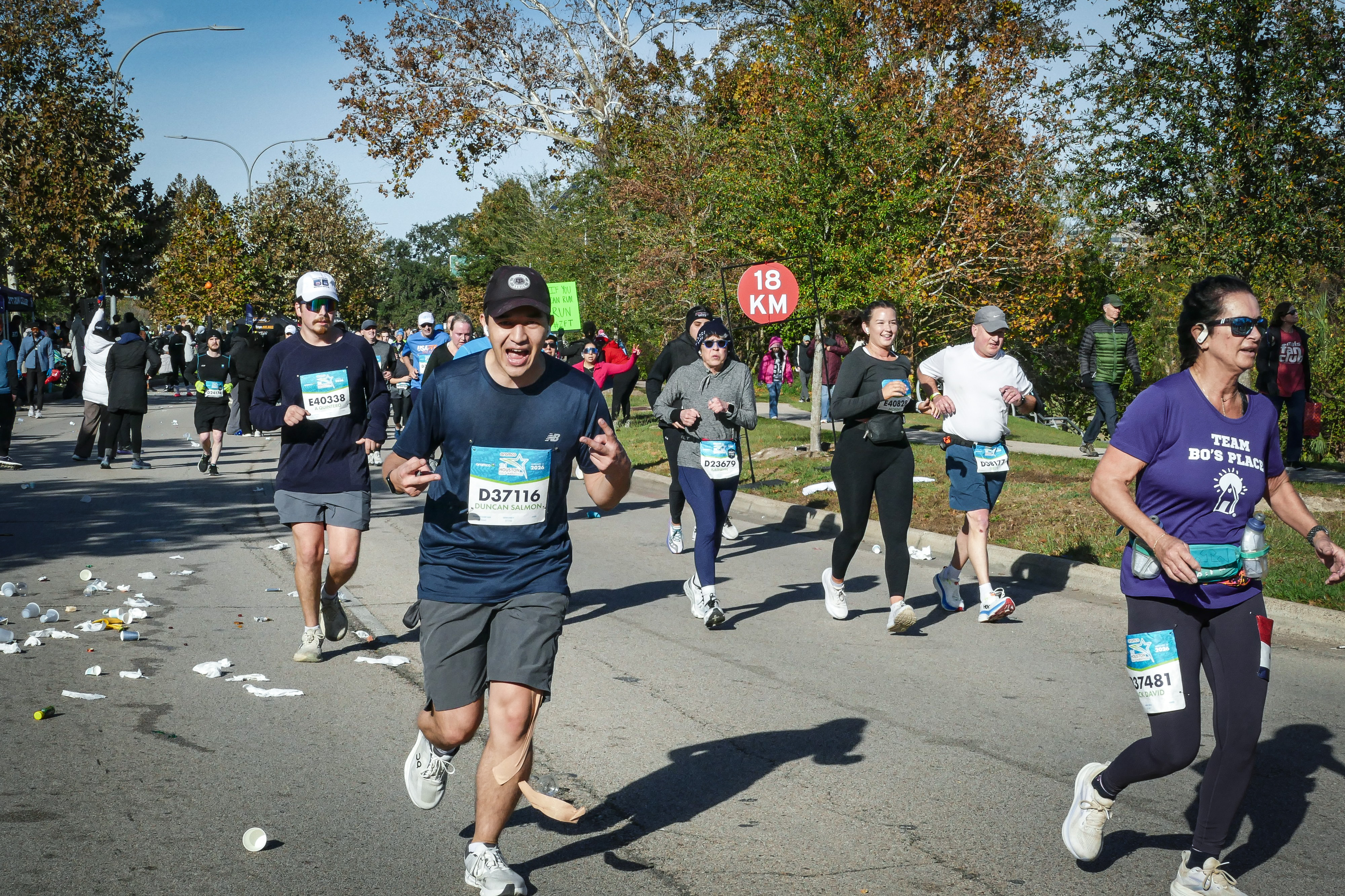 Duncan @ Houston Marathon